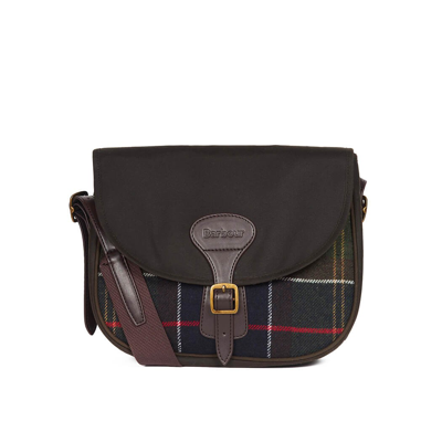 Barbour Whitley Classic Tartan Crossbody Bag In Brown