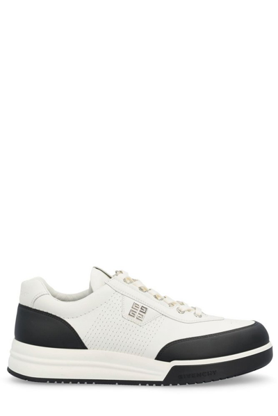 Givenchy G4 4g Leather Trainers In Multi