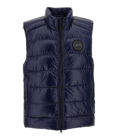 Canada Goose Crofton Padded Vest In Blue