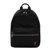 AMI ALEXANDRE MATTIUSSI AMI LOGO PLAQUE ZIPPED BACKPACK