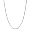 AMOUR AMOUR 1.9MM SNAKE CHAIN NECKLACE IN STERLING SILVER