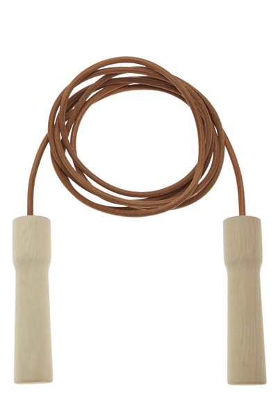 Pre-owned Hermes Brown Leather Jump Rope