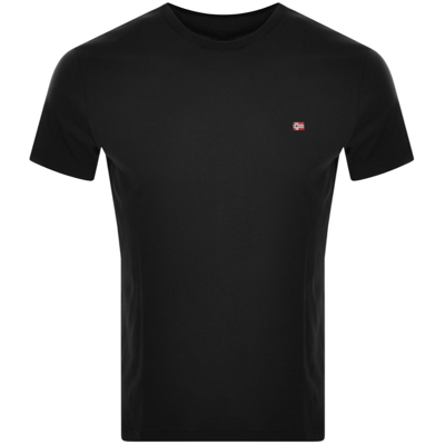 Napapijri Salis C Short Sleeve T Shirt Black