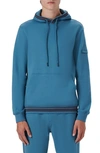 Bugatchi Men's Comfort Hooded Knit Sweatshirt In Cobalt