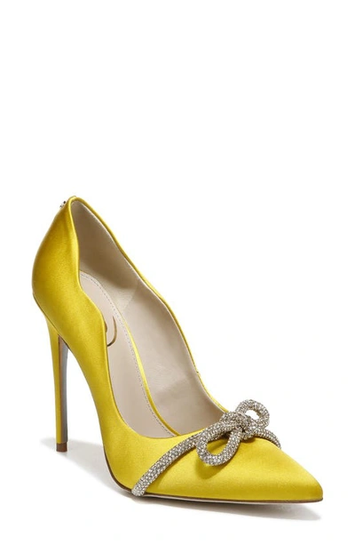 Sam Edelman Deela Pointed Toe Pump In Ochre