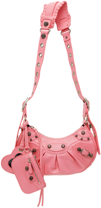 Balenciaga Women's Leather Le Cagole S Shoulder Bag In Multicolor