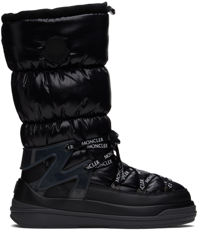 Moncler Black Insolux Boots In 999 Black