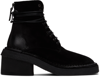 MARSÈLL BLACK BURRACCIO ANKLE BOOTS