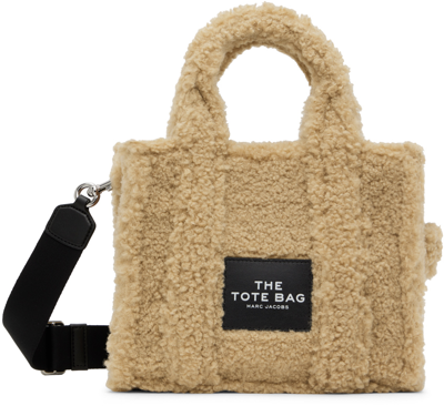 Marc Jacobs The Teddy Mini Tote Bag In Beige