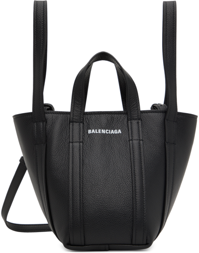 Balenciaga Everyday Xs North-south Tote Bag In Black