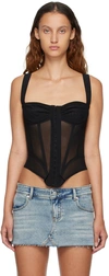 Miaou Deville Top In Black