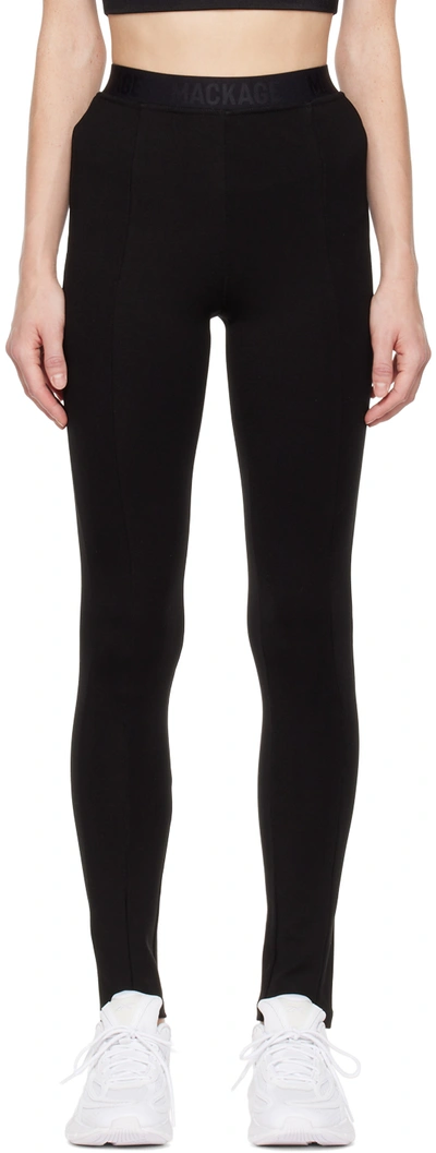 Mackage Black Janine Leggings In C0001 Black