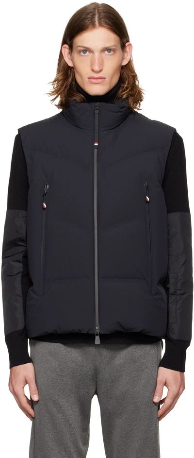 Moncler Black Lengau Down Waistcoat