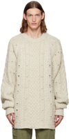 ANDERSSON BELL BEIGE LONG SWEATER