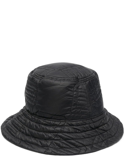 Ambush Black Multi-cord Padded Bucket Hat In Nero