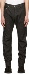 Undercover X Psycho Logo-appliqué Jeans - Men's - Cotton In Black