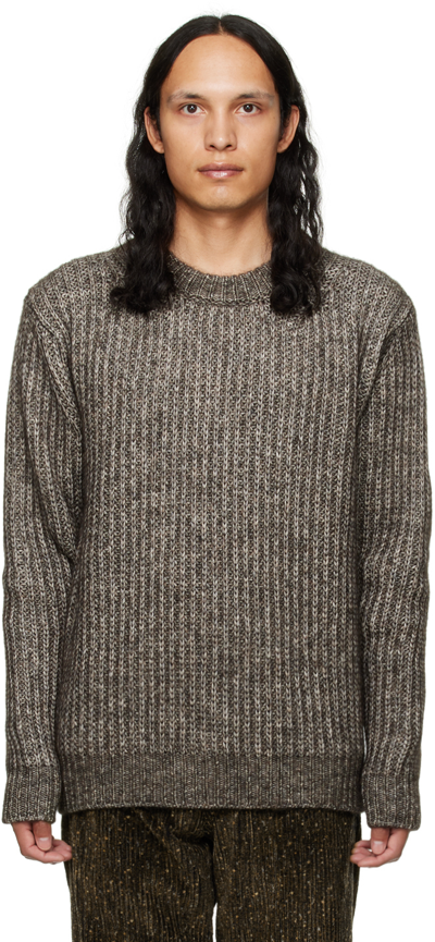 Sunflower Brown Field Jumper In Grey