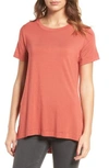 AMOUR VERT PAOLA HIGH/LOW TEE,8317