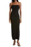 AERON FLEUR RIB BODY-CON DRESS