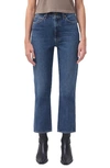 Agolde Valen High Rise Straight Jeans In Placebo