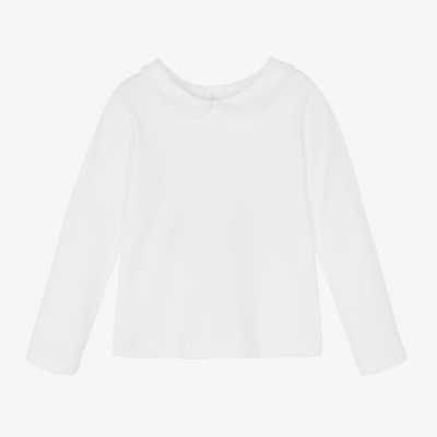 Babidu Kids' White Cotton Jersey Shirt