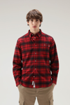 Woolrich Men Red Hunting Size L