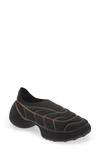 Givenchy Tk-360 Plus Slip-on Sneaker In Black/ Yellow