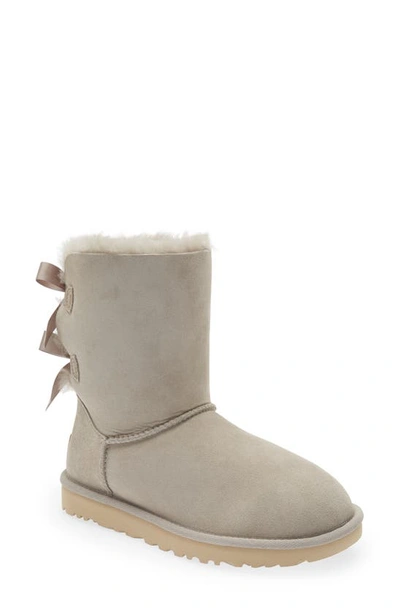 Ugg Bailey Bow Ii Genuine Shearling Boot In Goat