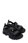 Collina Strada Melissa X  Puff Hiking Sandal In Black