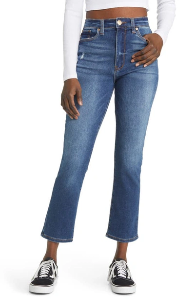 Sts Blue Paisley Straight Leg High Waist Jeans In North Sepulveda