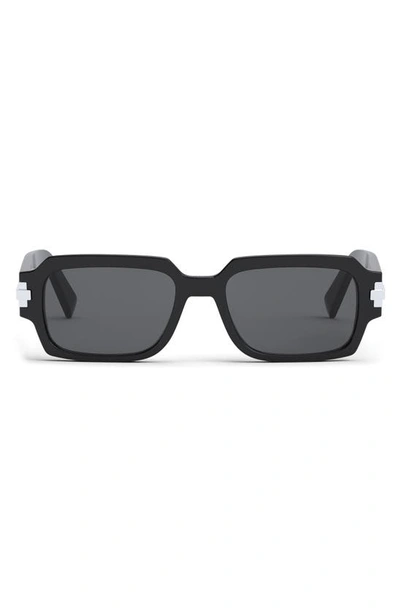 Dior Blacksuit Xl 54mm Polarized Square Sunglasses