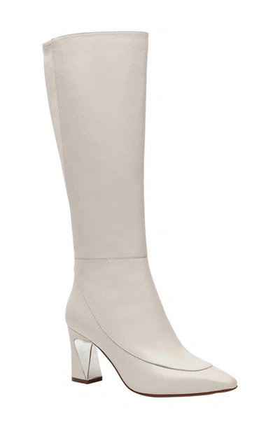 Linea Paolo Jaime Tall Boot In Cream