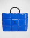 FURLA OPPORTUNITY LARGE PUFFY QUILTED TOTE BAG