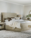 HOOKER FURNITURE CASCADE QUEEN PANEL BED