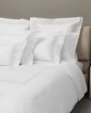 Signoria Firenze Platinum Queen Duvet Cover In Ivory