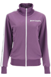 PALM ANGELS PALM ANGELS SPORTY ZIP-UP SWEATSHIRT WITH SIDE BANDS