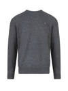 Polo Ralph Lauren Logo-embroidered Wool Sweater In Grey