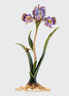 Jay Strongwater Vincent Enamel Iris In Multi