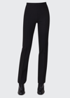 Akris Punto Francoise Slim-straight Pants, Black