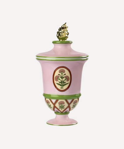 Ginori X Luke Edward Hall Rajathra Palace Amphora Candle 490g In Pink