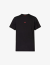 424 Logo-embroidered Short-sleeved T-shirt In Black