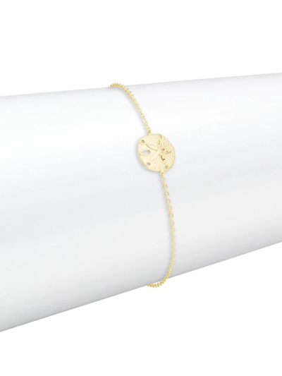 Saks Fifth Avenue Women's 14k Yellow Gold Sand Dollar Bracelet