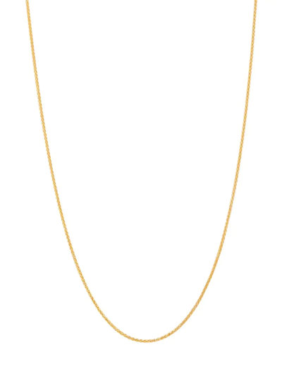 Saks Fifth Avenue Women's 14k Yellow Gold Wheat Chain