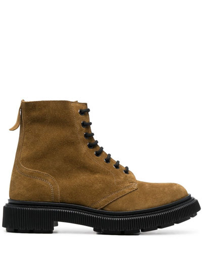 Adieu Type 165 Lace-up Boots In Braun