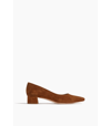 Loeffler Randall Suede Mid Heel Pumps In Brown