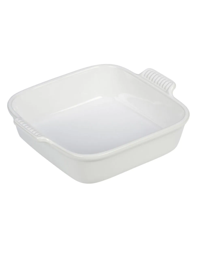 Le Creuset Heritage Square Dish/3 Qt. In White