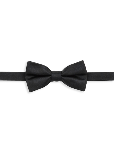 Saks Fifth Avenue Collection Contrast Shine Bow Tie In Navy Blazer