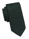 Saks Fifth Avenue Collection Micro Tweed Neck Tie In Forest Green