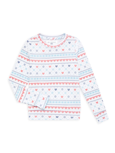 Sol Angeles Kids' Little Girl's & Girl's Sol Fair Isle Sweatshirt