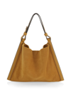 Proenza Schouler Minetta Suede Hobo Bag In Jewel